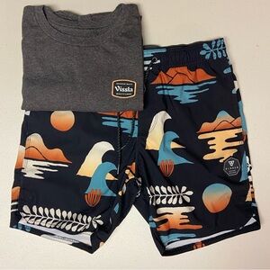 VISSLA The Isle Board shorts + Shirt